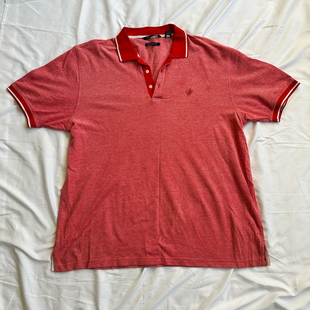 Sean John Classic Red Polo Shirt